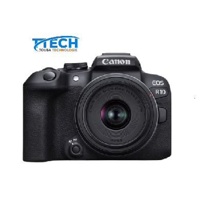 Appareil photo hybride Canon EOS R10 + RF-S 18-45mm f/4.5-6.3